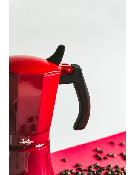 CAFETERA ITALIANA JATA HCAF2012 ROJA INDUCCION 12T