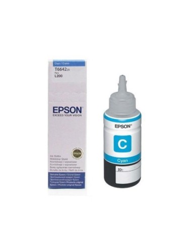 CARTUCHO EPSON T6642 CYAN INK BOTTLE 70ML ECOTANK