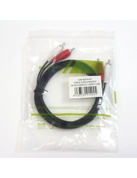 PG CABLE 2 RCA -M 2 RCA -M 1.8 METROS