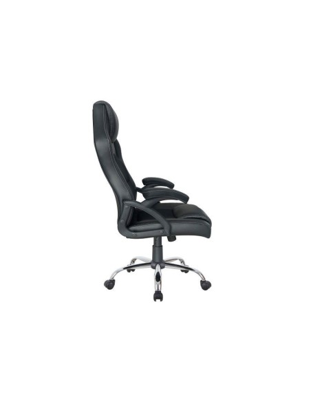 SILLA OFICINA EQUIP ERGONOMICA NEGRA PU HQ