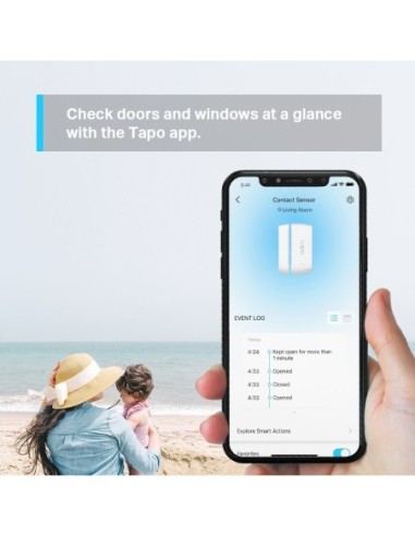 SENSOR PUERTAS-VENTANAS TP-LINK TAPO...