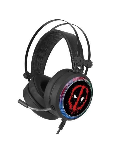 AURICULAR GAMING DEADPOOL MARVEL NEGRO