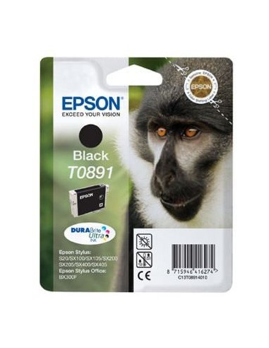 CARTUCHO EPSON STYLUS S20-SX100-105-205 NEGRO