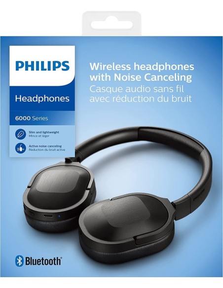 AURICULAR PHILIPS DIADEMA CON MICRO NEGRO TAH6505 REDUCC