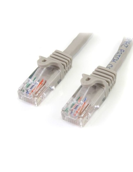 STARTECH CABLE ETHERNET 15M UTP GRIS CAT5E RJ45 PA