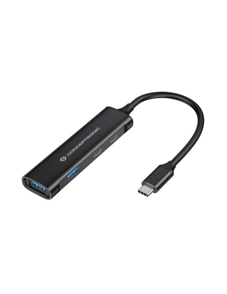HUB CONCEPTRONIC USB 3.2 GEN 1 DE 4 PUERTOS