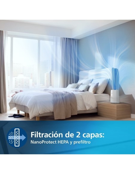 PURIFICADOR DE AIRE PHILIPS SERIE 800 BLANCO