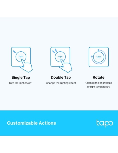 INTERRUPTOR REGULADOR INTELIGENTE WI-FI TAPO S200D