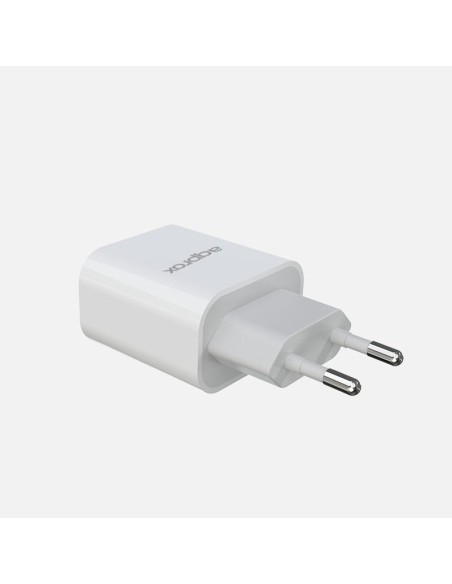 CARGADOR RAPIDO USB APPROX PARED 18W 3A+ CABLE C