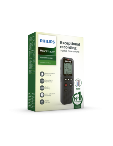 GRABADORA DE VOZ PHILIPS DVT1160