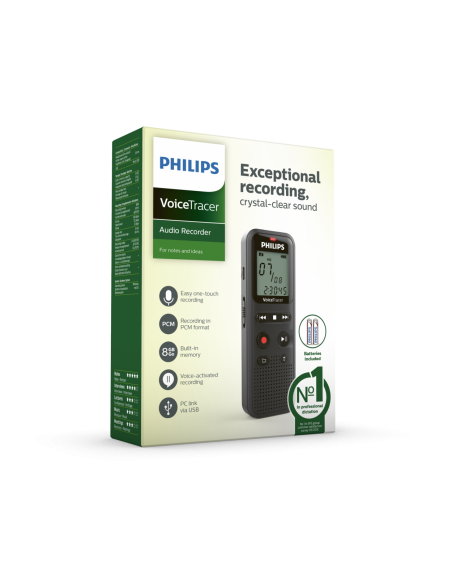GRABADORA DE VOZ PHILIPS DVT1160