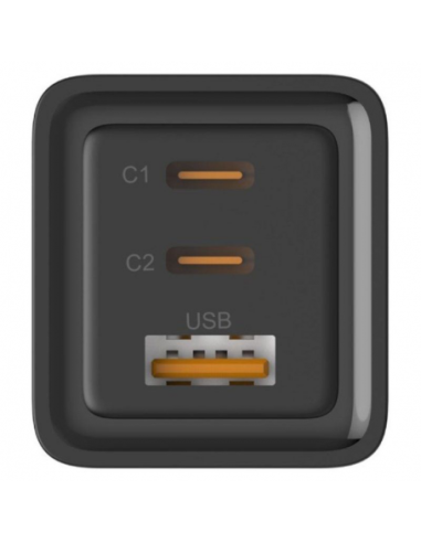 CARGADOR USB LEOTEC 65W NEGRO USB-C - PD