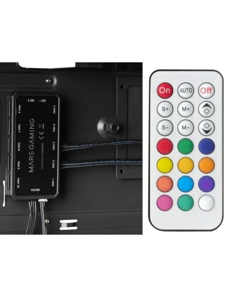 CAJA E-ATX MARS GAMING MCKX XXL RGB NEGRA